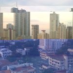 стекло, бетон, небоскребы